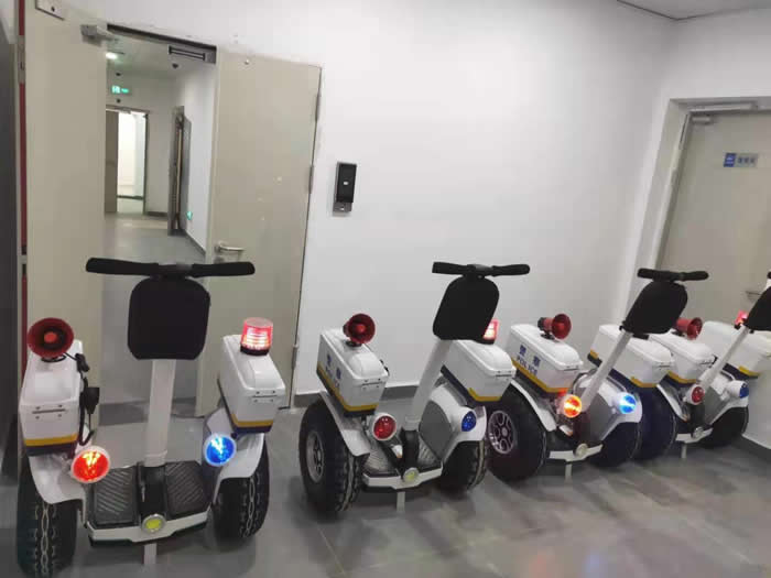警用電動平衡車及電動車提交單位使用